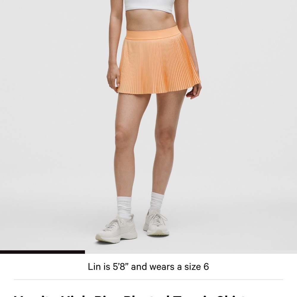 Lululemon, Varsity High-Rise Pleated Tennis Skirt